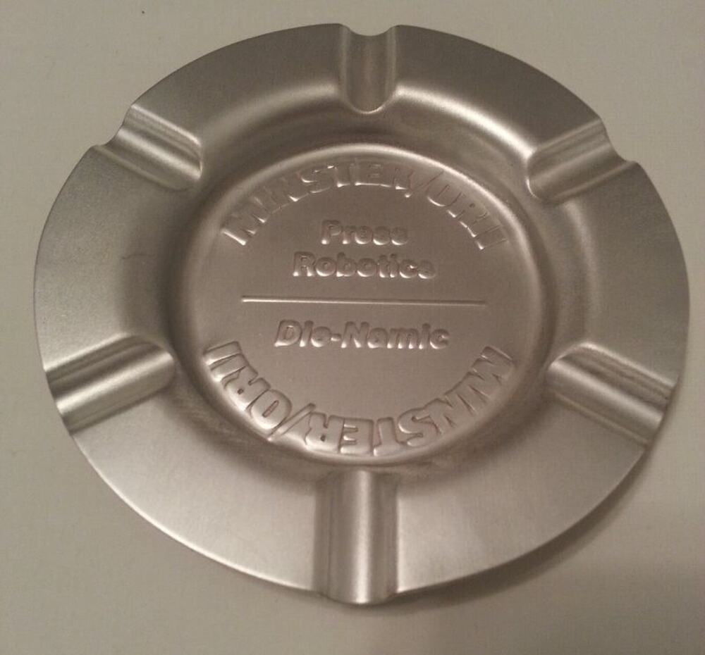 Minster/Orii Press Robotics Die-Namic Promotional Advertising Ashtray Minster OH